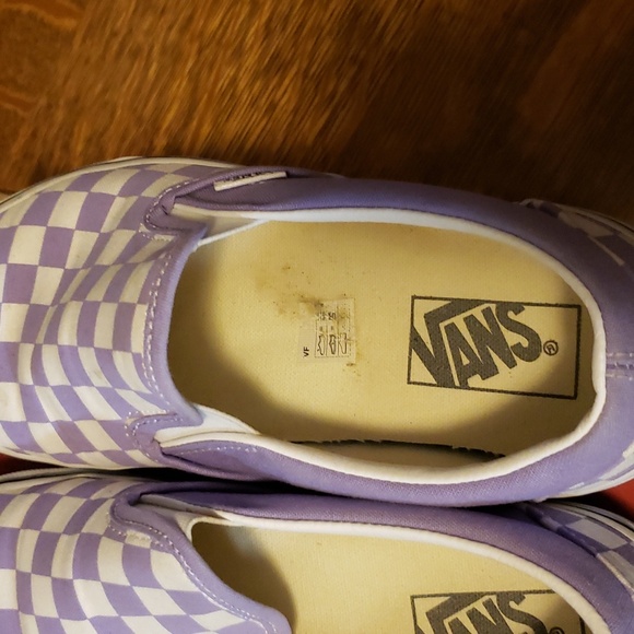 Vans lilac checkerboard - Picture 5 of 17